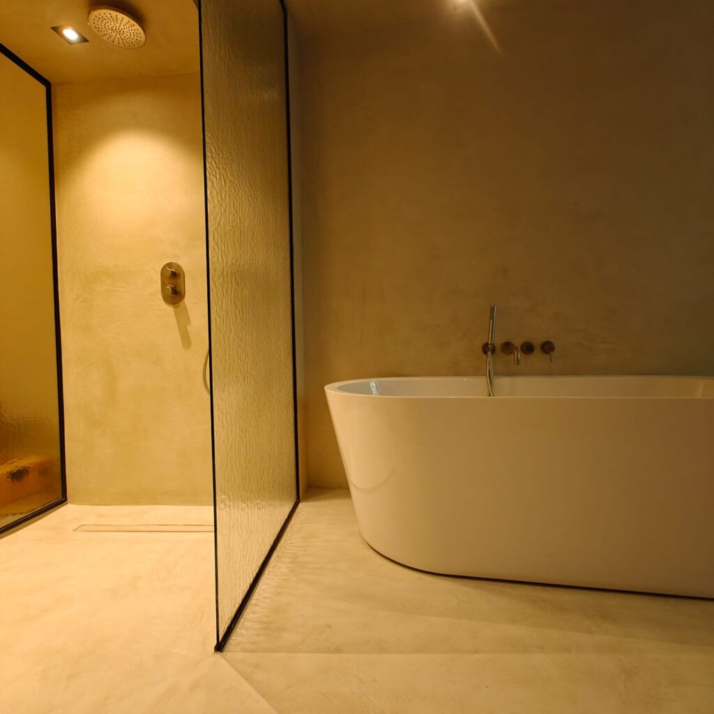 microtopping badkamer